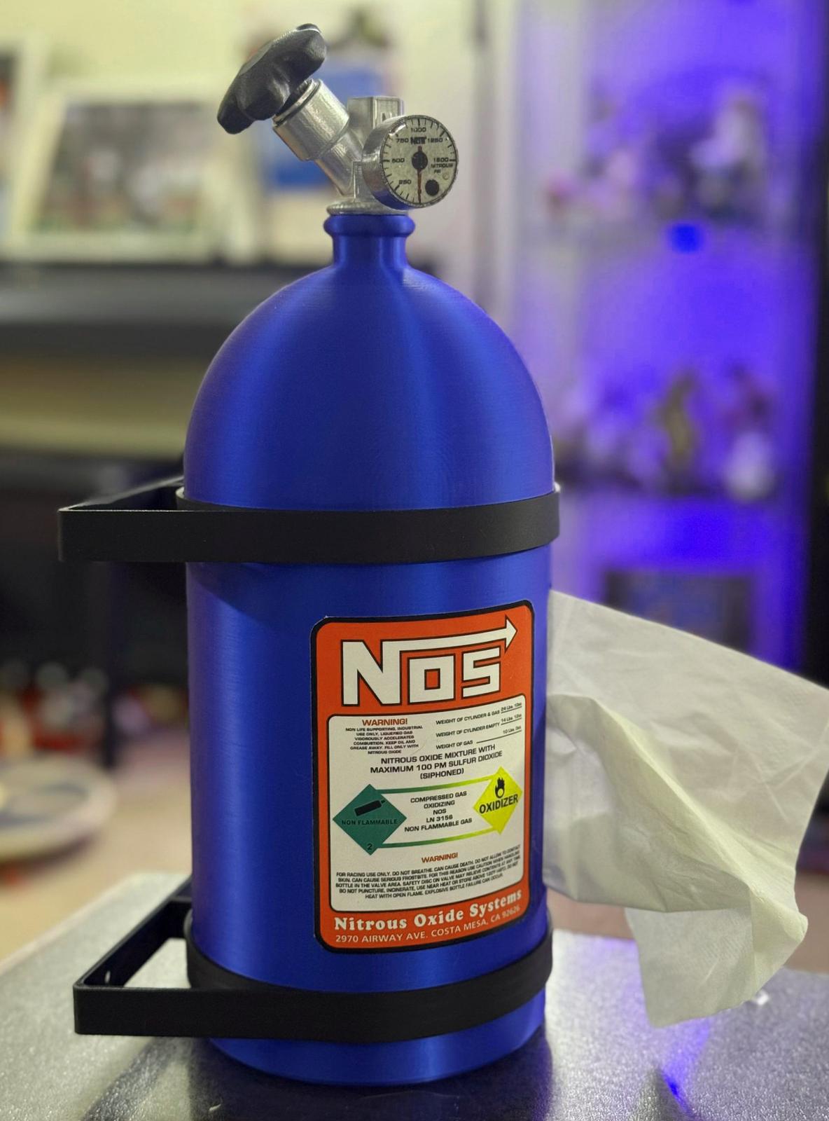 NOS Bottle Tissue Holder